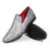 UUBARIS Mens Glitter Loafers Dress Slip On Party Wedding Penny Sparkly Shoes