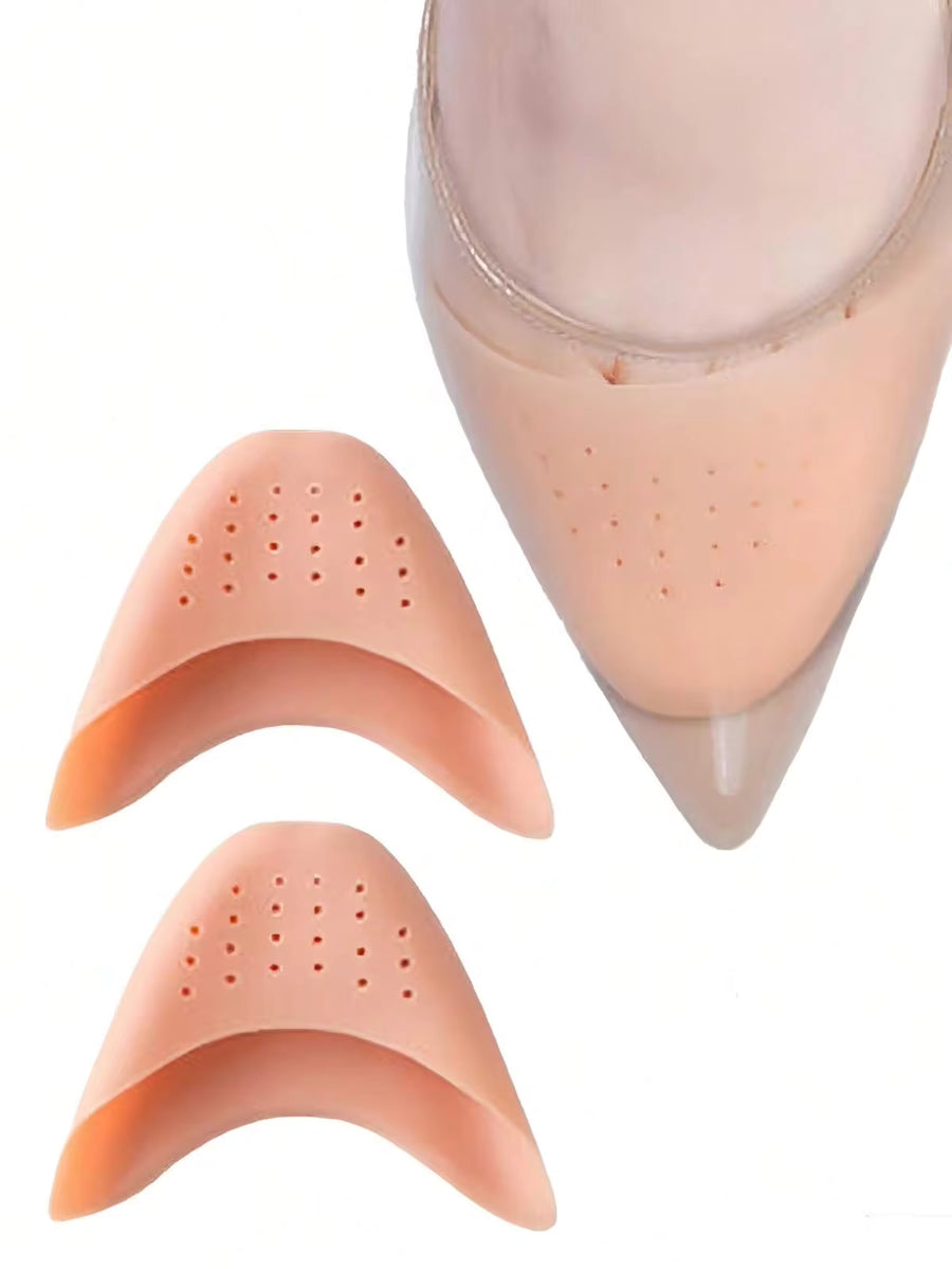 1-3 Pairs Toe Protector Caps, Silicone Toe Sleeves To Prevent Shoe Friction & Blisters, Cushion For High Heels, Fit Small To Large Toes, Shoes Accessories For Women